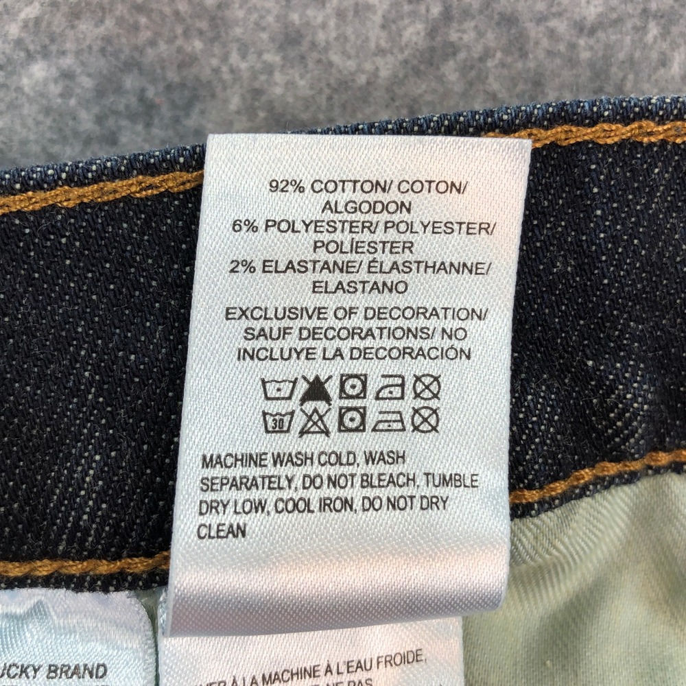 Lucky Brand Men's Straight-Leg Dark Wash Jeans - Picture 9 of 16